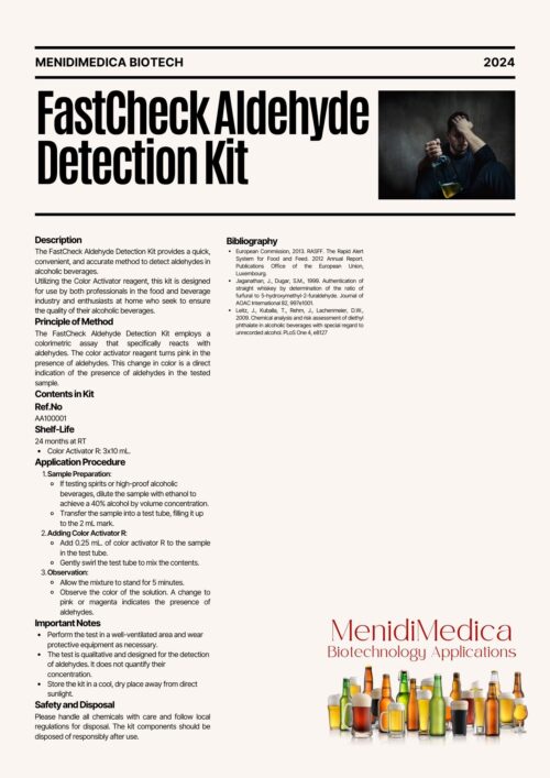 FastCheck Aldehyde Detection Kit