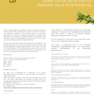 Peroxide Value in Fats & Oil